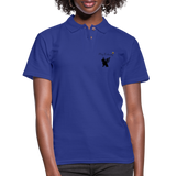 Phly Embassy Women's Pique Polo Shirt - royal blue