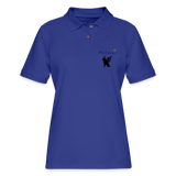 Phly Embassy Women's Pique Polo Shirt - royal blue