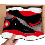 Phly Embassy Basketball Shoes - Red/Black