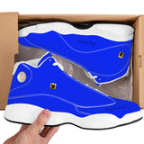 PhlyEmbassy Basketball Shoes - Blu/White